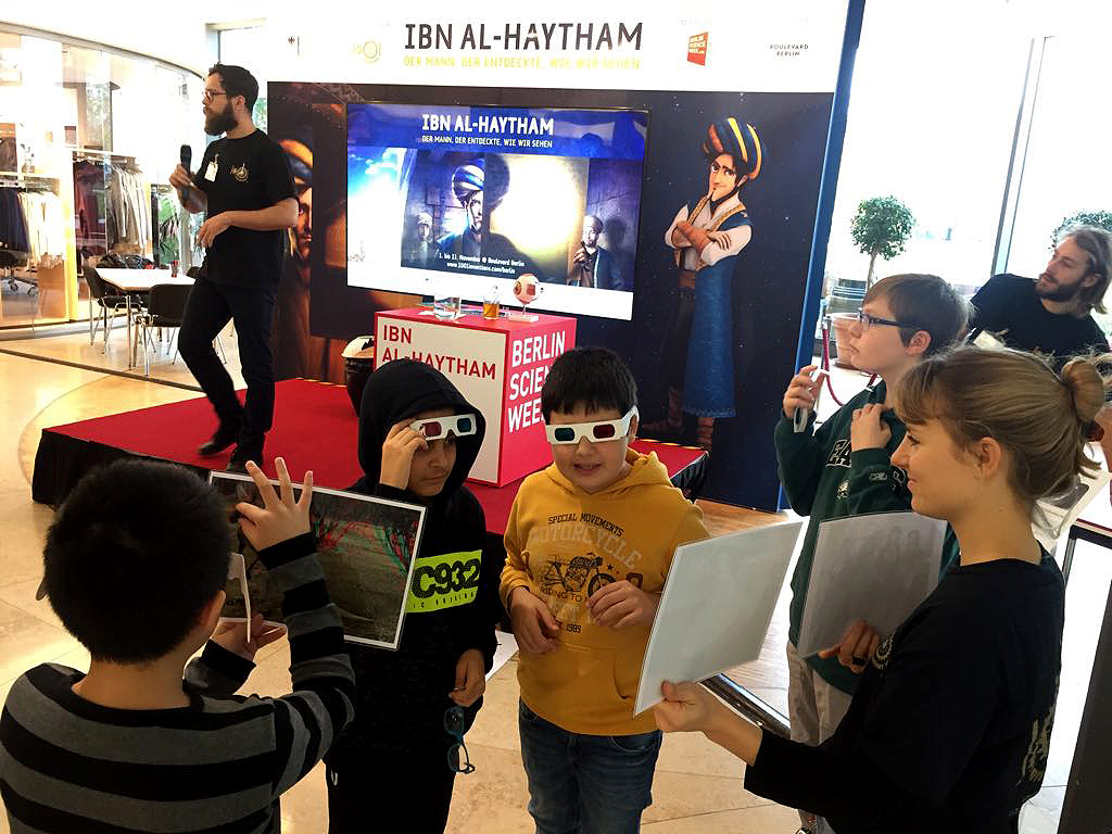 Children in Berlin Excited to Meet Ibn Al-Haytham