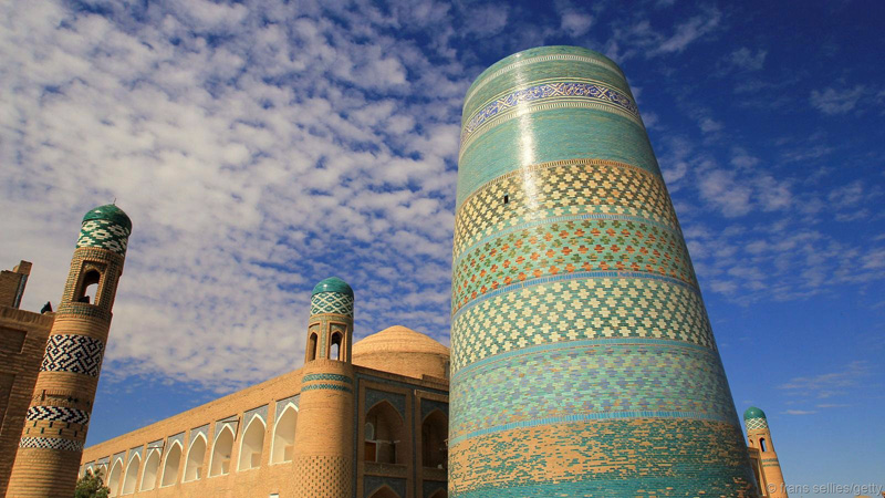 Khiva (formerly known as Khawarizm) in Uzbekistan