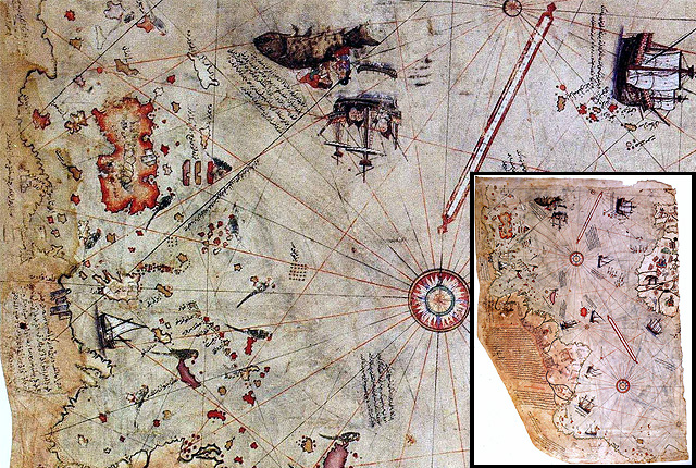 Top 10 Maps from Muslim Civilisation, when North was South and South was North, towards Mecca