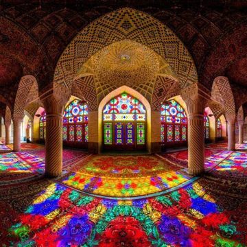 Is this the most beautiful mosque in the world? Mosque of Whirling Colours
